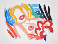 Large Tom Wesselmann BIG BLONDE Screenprint, 74W - Sold for $15,360 on 02-17-2024 (Lot 45).jpg